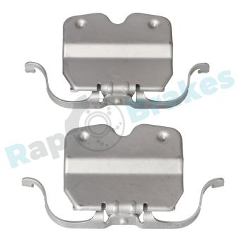 Kit d'accessoires, plaquette de frein à disque RAP BRAKES R-U0263 pour LEXUS LM 3.0d - 235cv