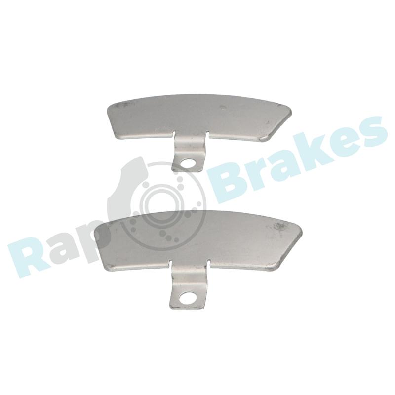 Kit d'accessoires, plaquette de frein à disque RAP BRAKES R-U0264 - Visuel 1