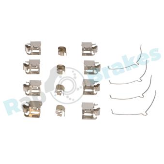 Kit d'accessoires, plaquette de frein à disque RAP BRAKES R-U0280