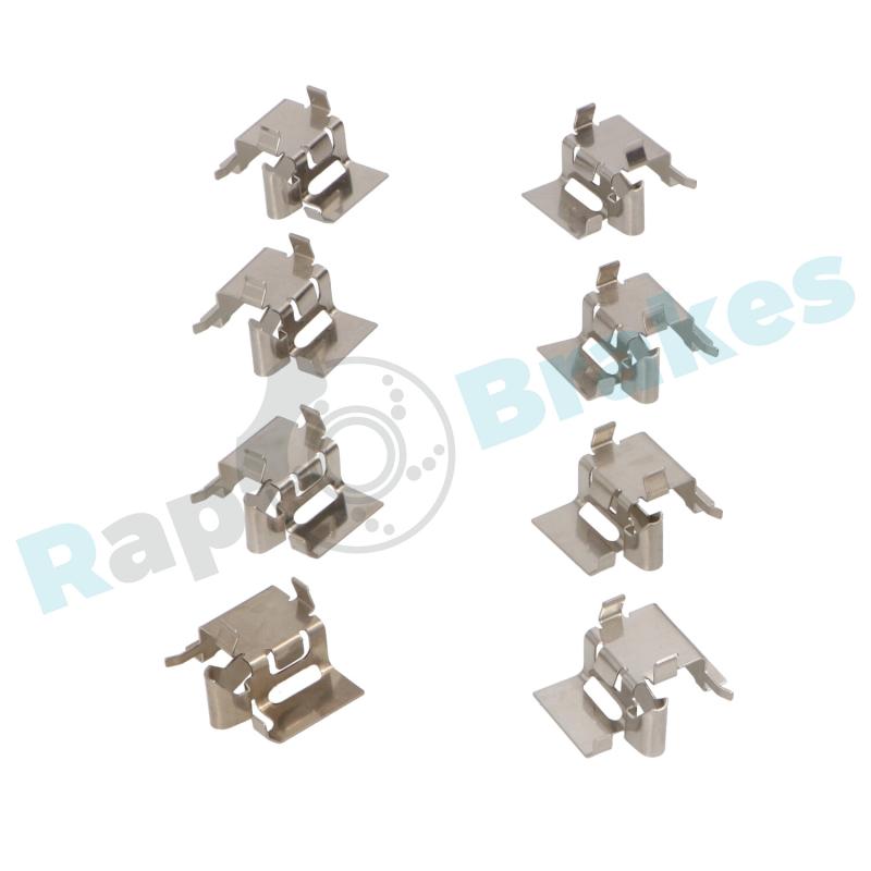 Kit d'accessoires, plaquette de frein à disque RAP BRAKES R-U0280 - Visuel 1
