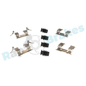 Kit d'accessoires, plaquette de frein à disque RAP BRAKES R-U0295 pour CHEVROLET CAMARO 1.5 DCI - 110cv