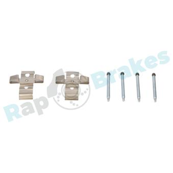 Kit d'accessoires, plaquette de frein à disque RAP BRAKES R-U0311