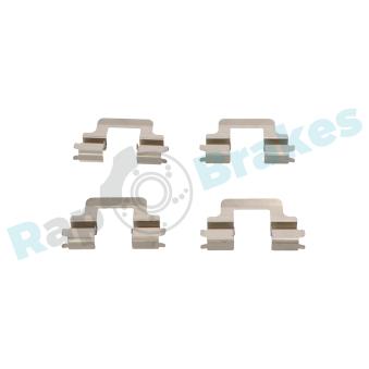 Kit d'accessoires, plaquette de frein à disque RAP BRAKES [R-U0320]