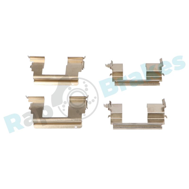 Kit d'accessoires, plaquette de frein à disque RAP BRAKES R-U0326 - Visuel 2