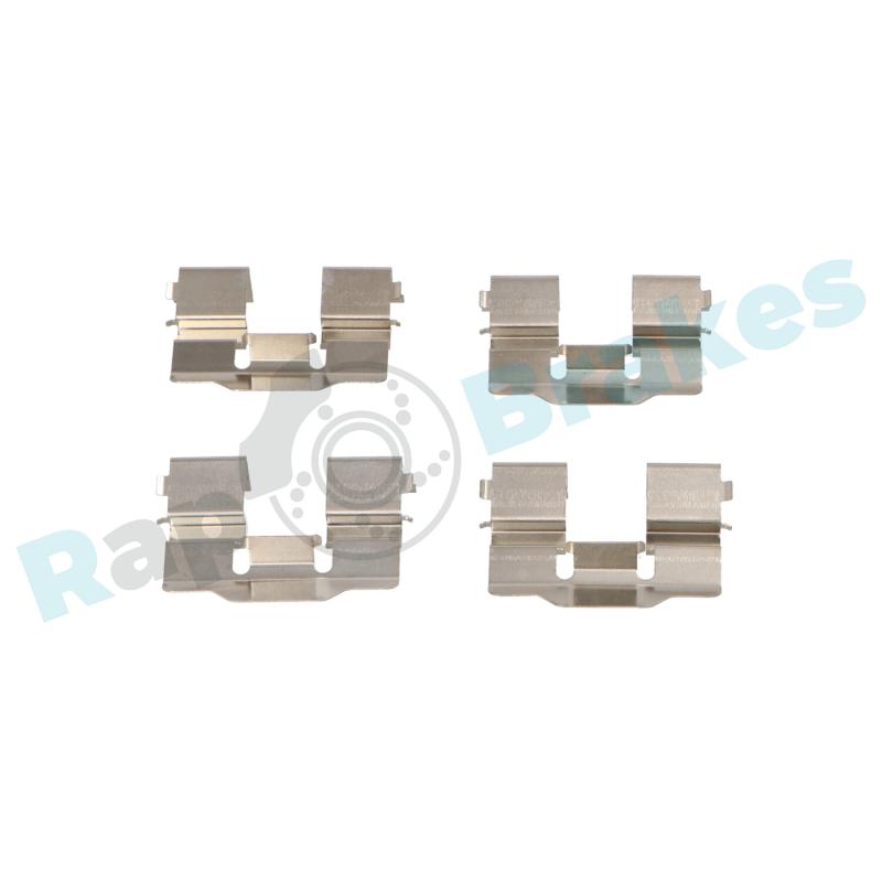 Kit d'accessoires, plaquette de frein à disque RAP BRAKES R-U0331 - Visuel 1