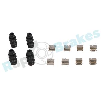 Kit d'accessoires, plaquette de frein à disque RAP BRAKES R-U0338 pour VOLVO S70 1.2 THP 110 - 110cv