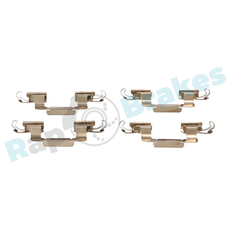 Kit d'accessoires, plaquette de frein à disque RAP BRAKES R-U0349 - Visuel 1