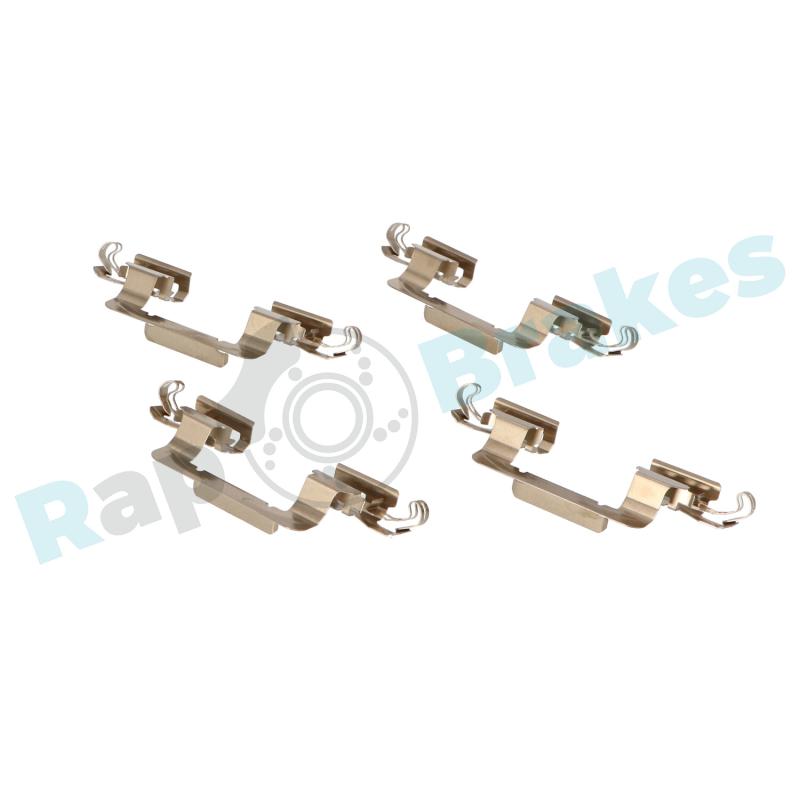 Kit d'accessoires, plaquette de frein à disque RAP BRAKES R-U0349 - Visuel 2