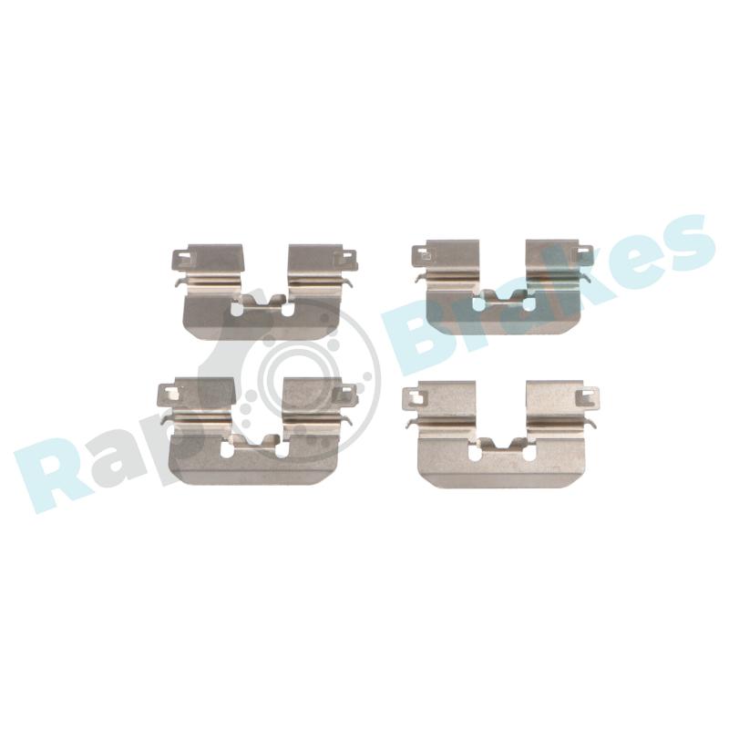 Kit d'accessoires, plaquette de frein à disque RAP BRAKES R-U0361 - Visuel 1