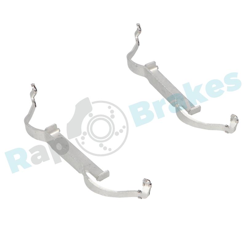 Kit d'accessoires, plaquette de frein à disque RAP BRAKES R-U0377 - Visuel 1