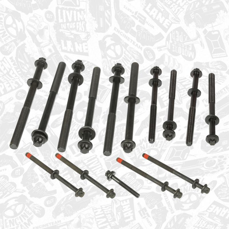 Jeu de boulons de culasse de cylindre ET ENGINETEAM BS0018 - Visuel 1