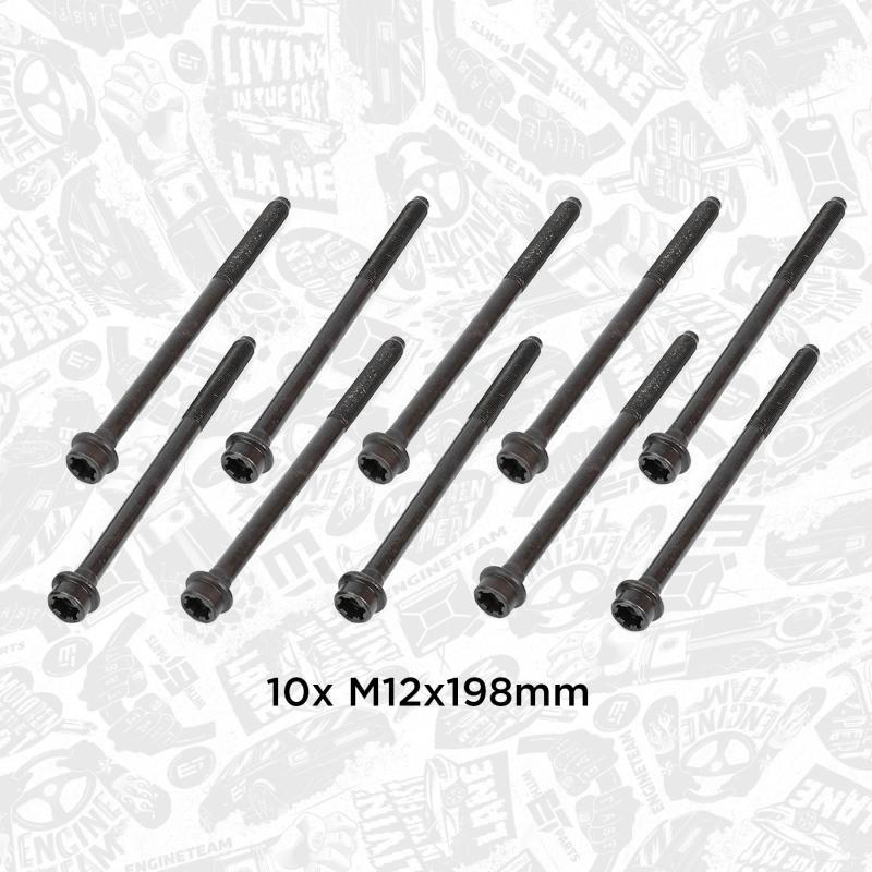 Jeu de boulons de culasse de cylindre ET ENGINETEAM BS0021 - Visuel 1