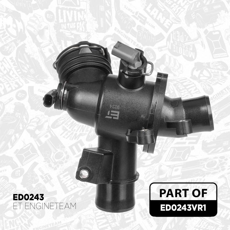Thermostat, liquide de refroidissement ET ENGINETEAM ED0243VR1 - Visuel 1