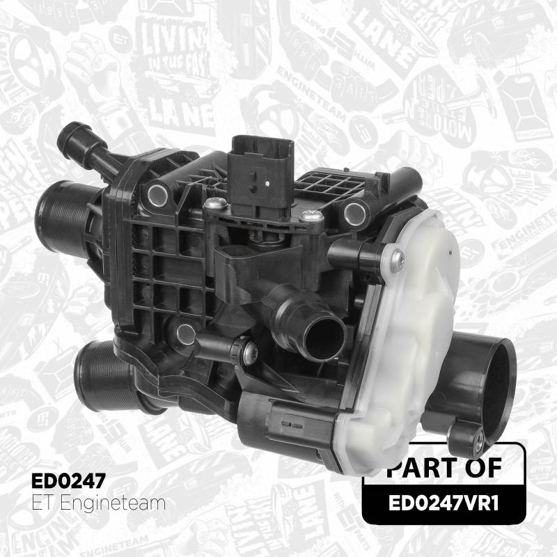 Thermostat, liquide de refroidissement ET ENGINETEAM ED0247VR1 - Visuel 2