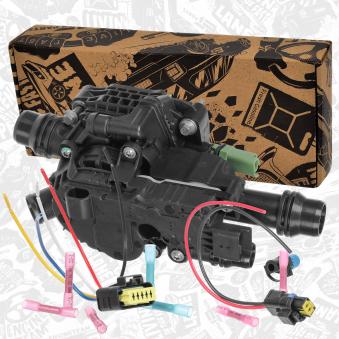 Thermostat, liquide de refroidissement ET ENGINETEAM ED0267VR1 pour CITROEN C3 1.6 BlueHDi 100 - 99cv