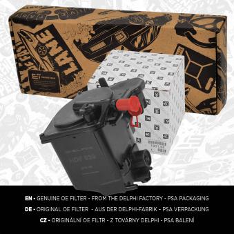 Filtre à carburant ET ENGINETEAM FF0001 pour CADILLAC ELDORADO 1.6 D - 110cv