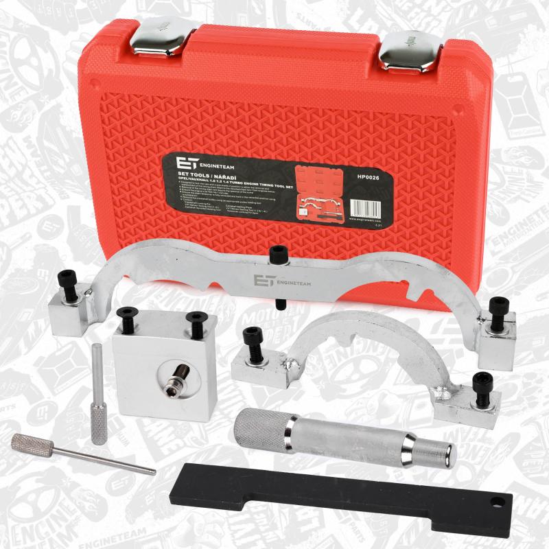 Kit d'outils de réglage, épure de distribution ET ENGINETEAM HP0026 - Visuel 1