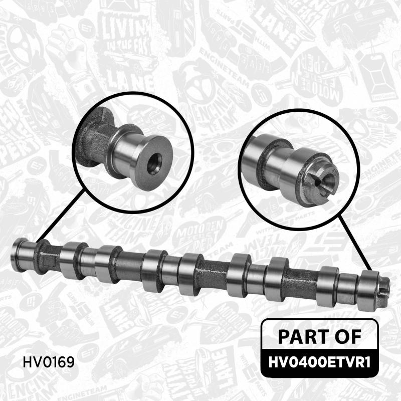 Jeu d'arbres à came ET ENGINETEAM HV0400ETVR1 - Visuel 2