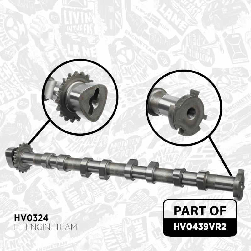 Jeu d'arbres à came ET ENGINETEAM HV0439VR2 - Visuel 2