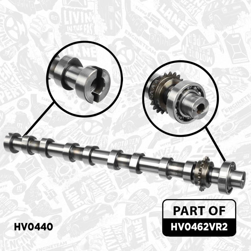 Jeu d'arbres à came ET ENGINETEAM HV0462VR2 - Visuel 2