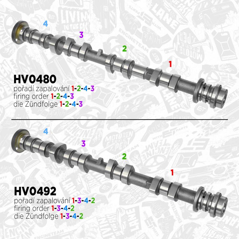 Arbre à came ET ENGINETEAM HV0492 - Visuel 2