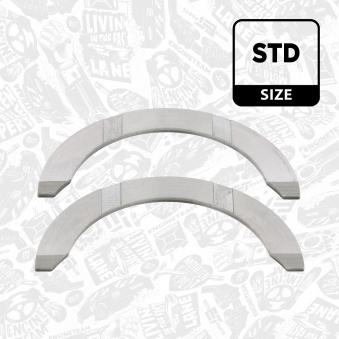 Rondelle d'écartement, vilebrequin ET ENGINETEAM LA002600 pour KIA CEED 1.4 - 109cv