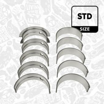 Kit de coussinet de vilebrequin ET ENGINETEAM LH000900 pour SMART ROADSTER 2.3 JTD - 110cv