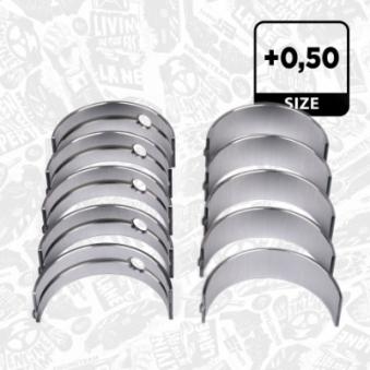 Kit de coussinet de vilebrequin ET ENGINETEAM LH002050 pour RENAULT MASTER 2.5 DCI - 120cv