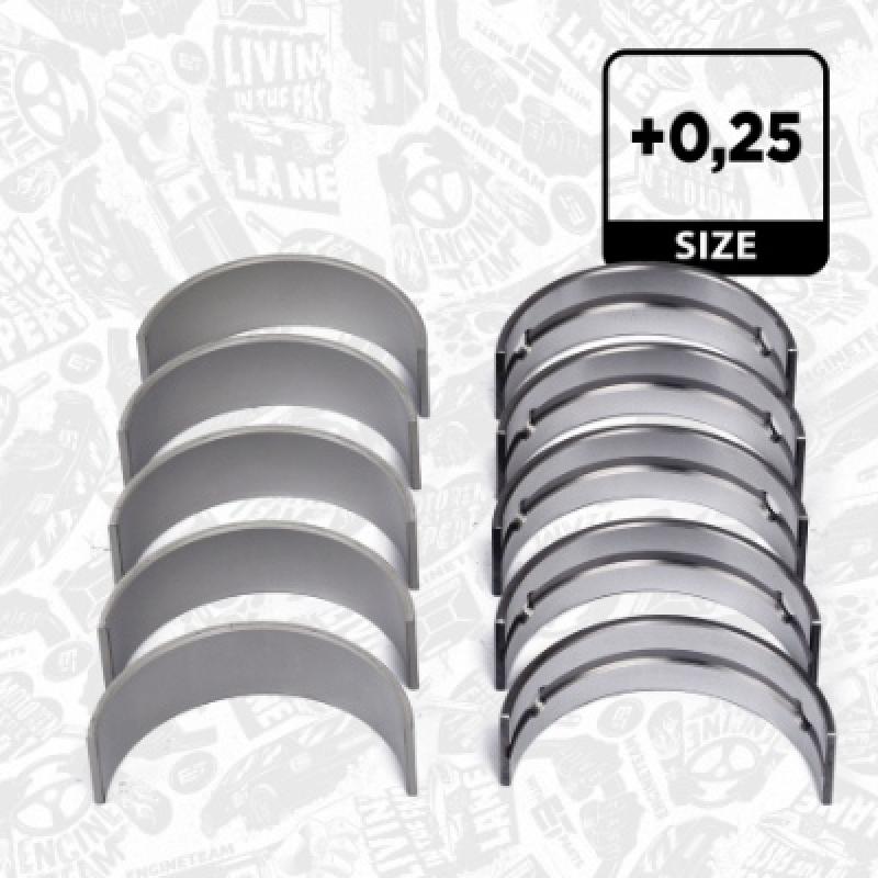 Kit de coussinet de vilebrequin ET ENGINETEAM LH002525 - Visuel 1