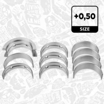 Kit de coussinet de vilebrequin ET ENGINETEAM LH002750 pour MAZDA BT-50 2.2 TDCi - 110cv