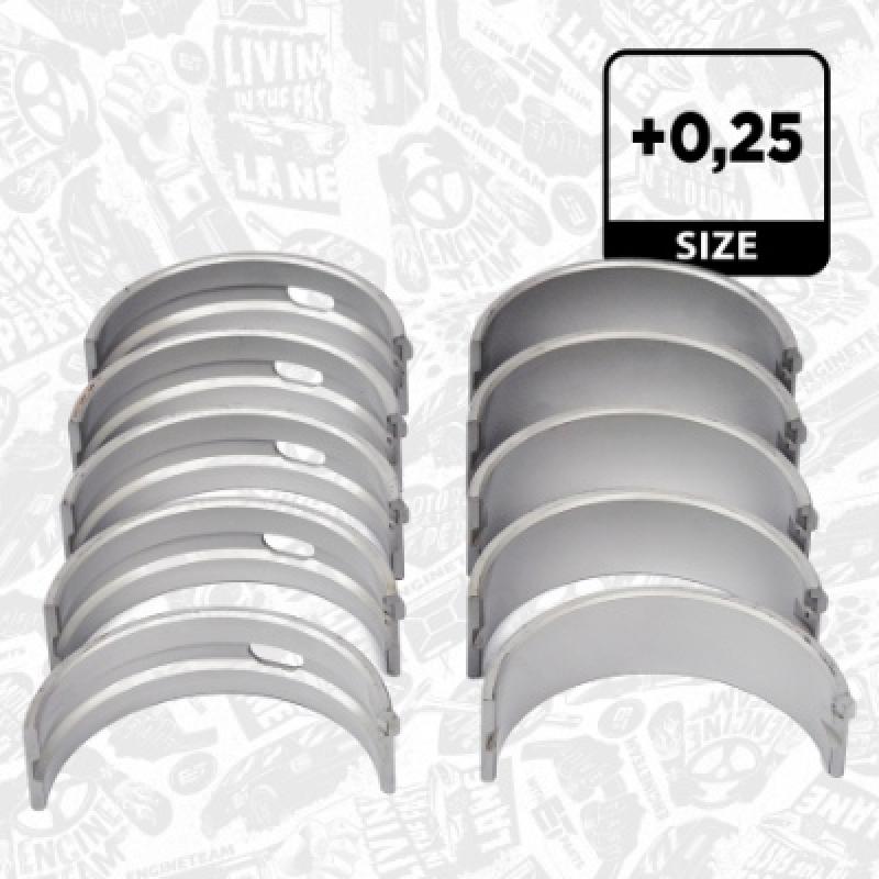 Kit de coussinet de vilebrequin ET ENGINETEAM LH003025 - Visuel 1