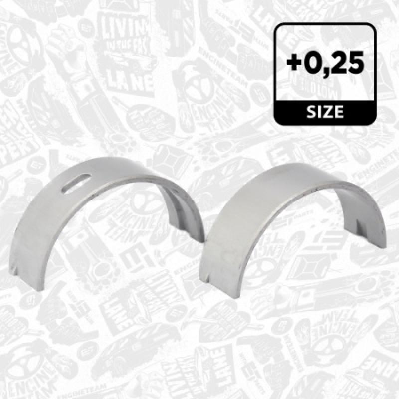 Kit de coussinet de vilebrequin ET ENGINETEAM LH003025 - Visuel 2