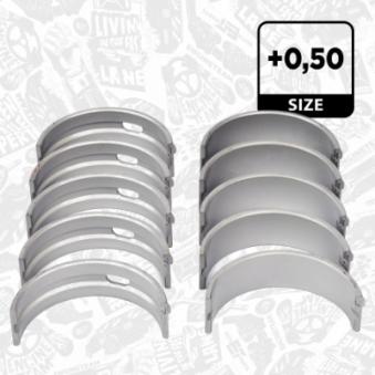 Kit de coussinet de vilebrequin ET ENGINETEAM LH003050 pour AUDI A1 2.0 TDI - 170cv