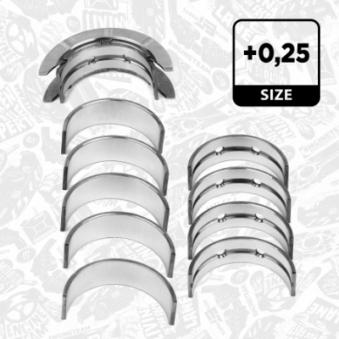 Kit de coussinet de vilebrequin ET ENGINETEAM LH003525 pour KIA PRO CEED 1.8 - 125cv