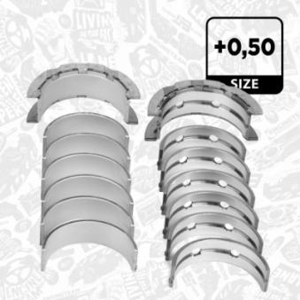 Kit de coussinet de vilebrequin ET ENGINETEAM LH003850 pour BMW Série 3 325 d - 204cv