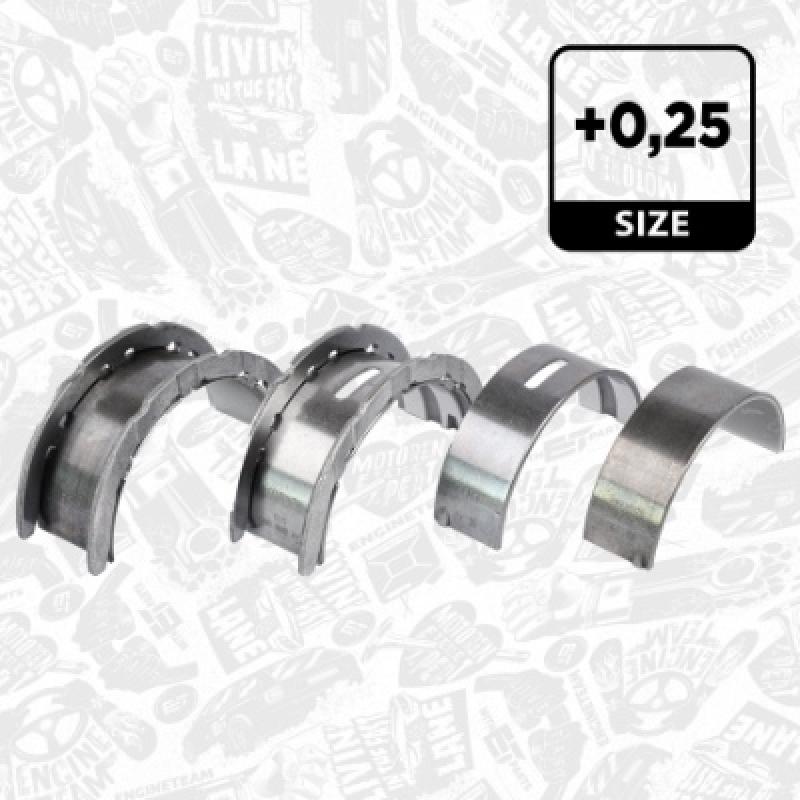 Kit de coussinet de vilebrequin ET ENGINETEAM LH004125 - Visuel 2