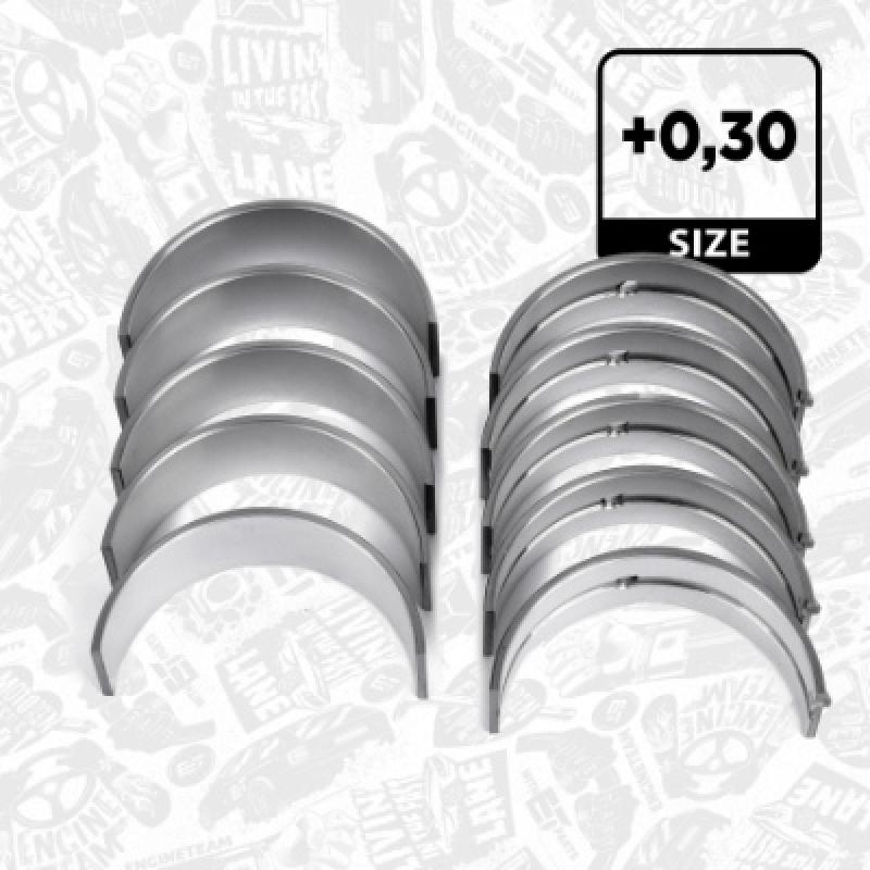 Kit de coussinet de vilebrequin ET ENGINETEAM LH004430 - Visuel 1