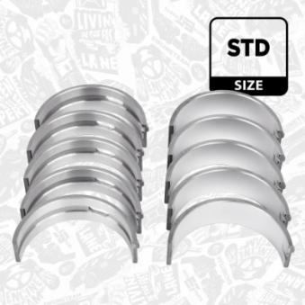 Kit de coussinet de vilebrequin ET ENGINETEAM LH004500 pour CITROEN DS3 1.6 - 101cv