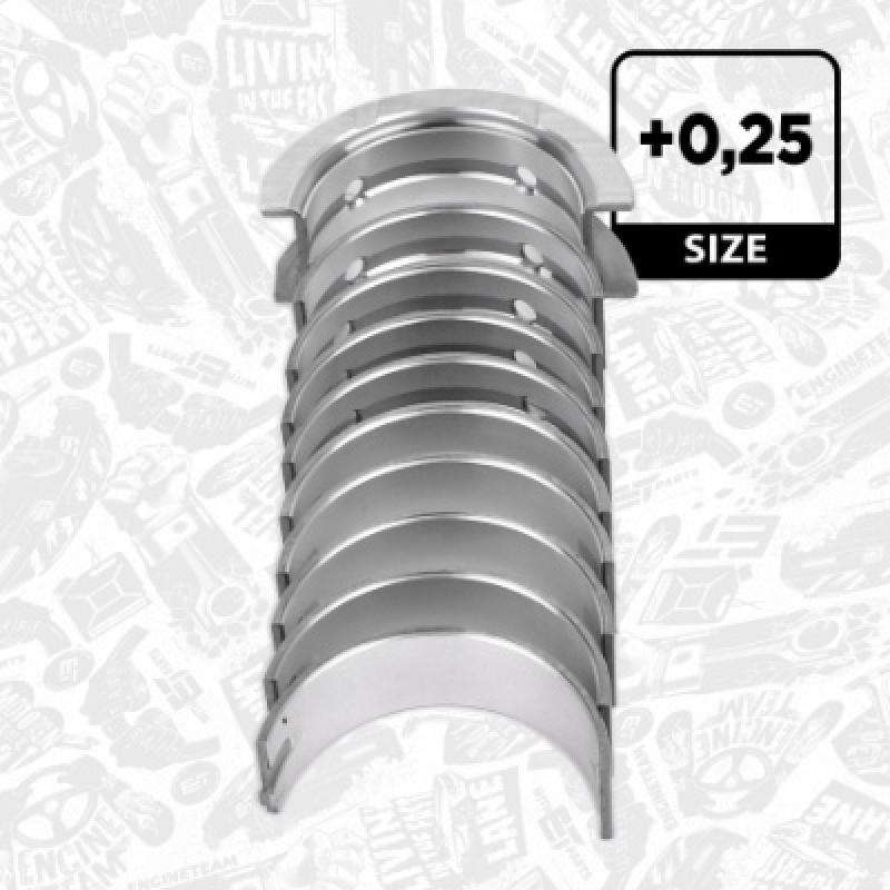 Kit de coussinet de vilebrequin ET ENGINETEAM LH005625 - Visuel 1