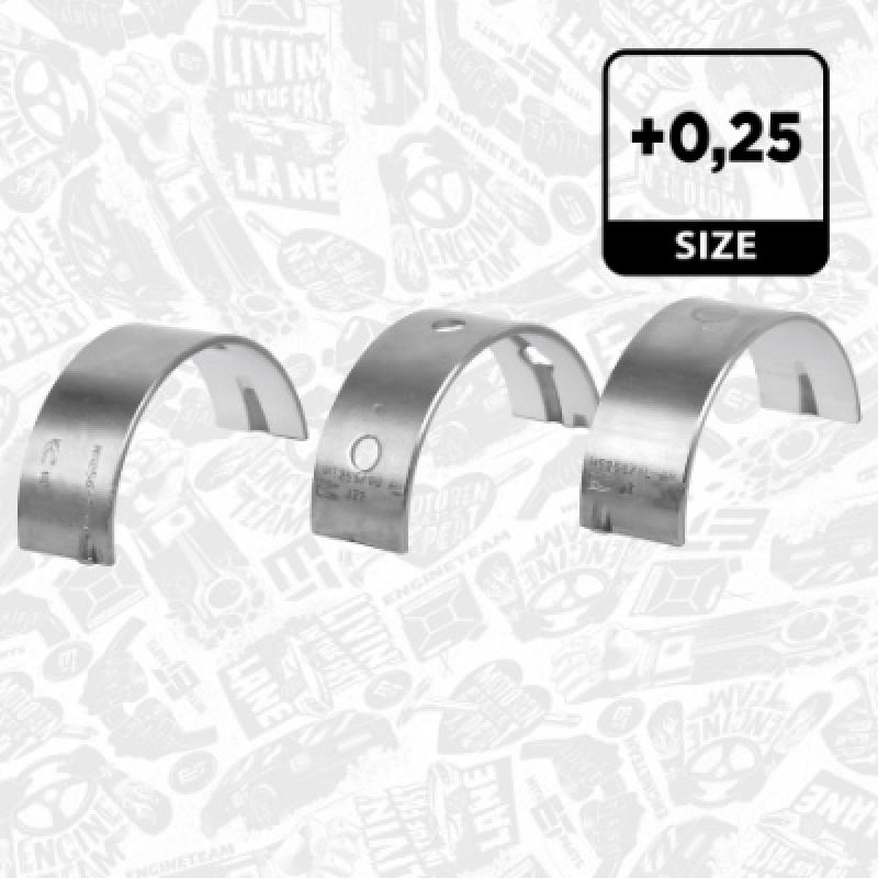 Kit de coussinet de vilebrequin ET ENGINETEAM LH005725 - Visuel 2