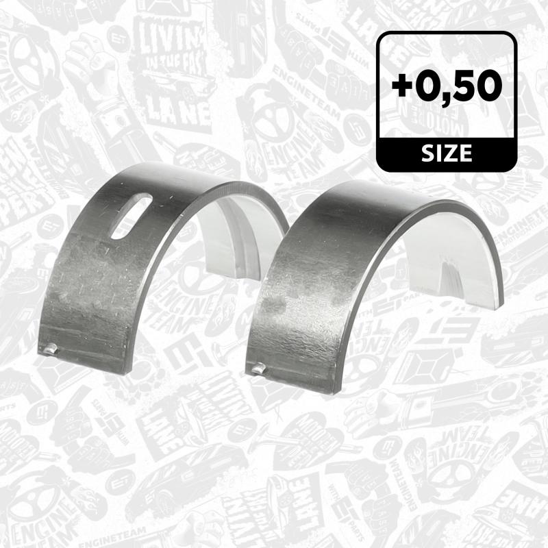 Kit de coussinet de vilebrequin ET ENGINETEAM LH006550 - Visuel 2