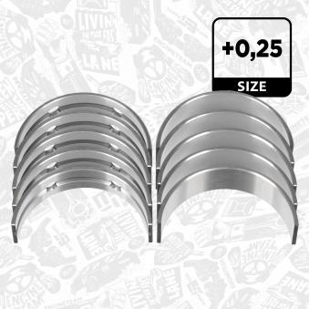 Kit de coussinet de vilebrequin ET ENGINETEAM [LH007025]