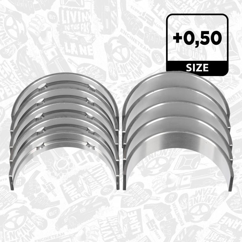 Kit de coussinet de vilebrequin ET ENGINETEAM LH007050 - Visuel 1