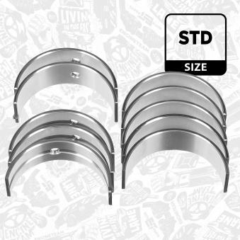 Kit de coussinet de vilebrequin ET ENGINETEAM LH007100 pour CITROEN MEHARI BLUEHDI 110 - 110cv