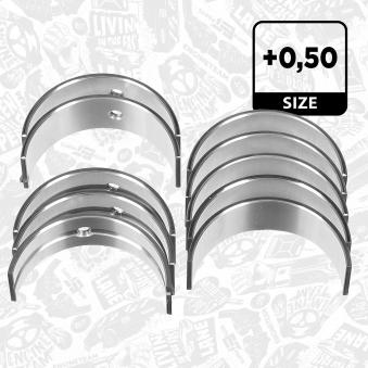 Kit de coussinet de vilebrequin ET ENGINETEAM LH007150 pour CITROEN MEHARI BLUEHDI 110 - 110cv