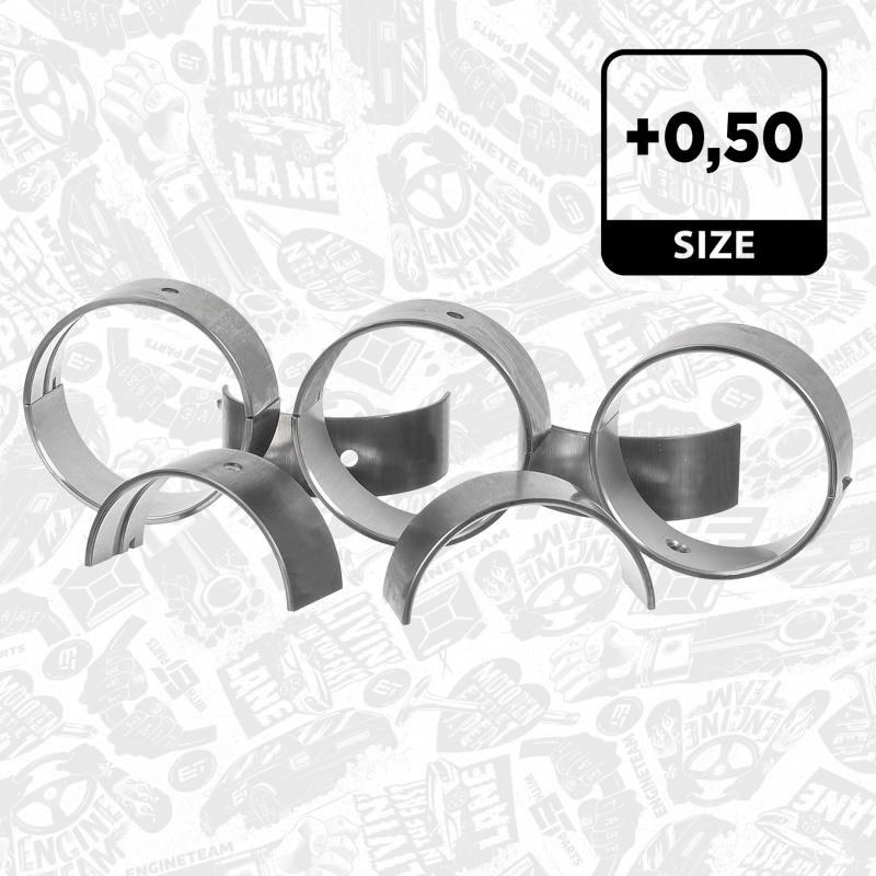 Kit de coussinet de vilebrequin ET ENGINETEAM LH007150 - Visuel 2