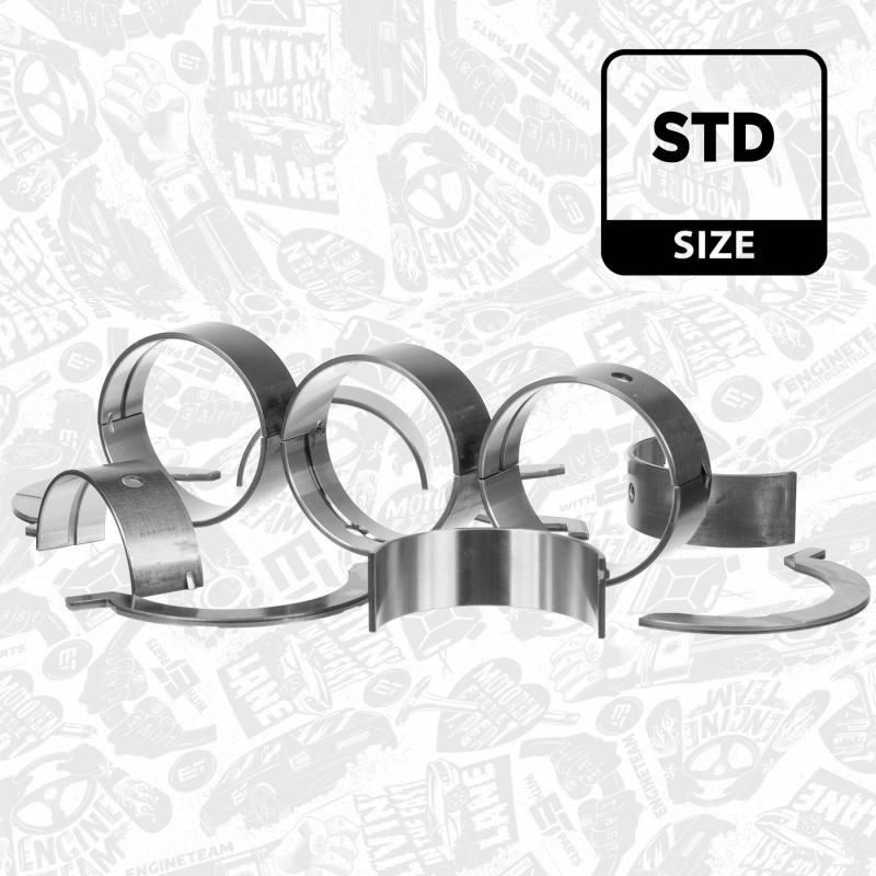 Kit de coussinet de vilebrequin ET ENGINETEAM LH007500 - Visuel 2