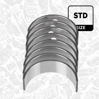 Kit de coussinet de vilebrequin ET ENGINETEAM LH007800 pour FIAT IDEA 1.2 - 110cv