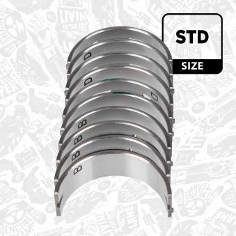 Kit de coussinet de vilebrequin ET ENGINETEAM LH008100 pour CITROEN AMI 1.6 CRDi - 110cv