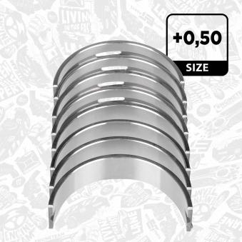 Kit de coussinet de vilebrequin ET ENGINETEAM LH008350 pour FORD B-MAX 3.0 TDI - 204cv